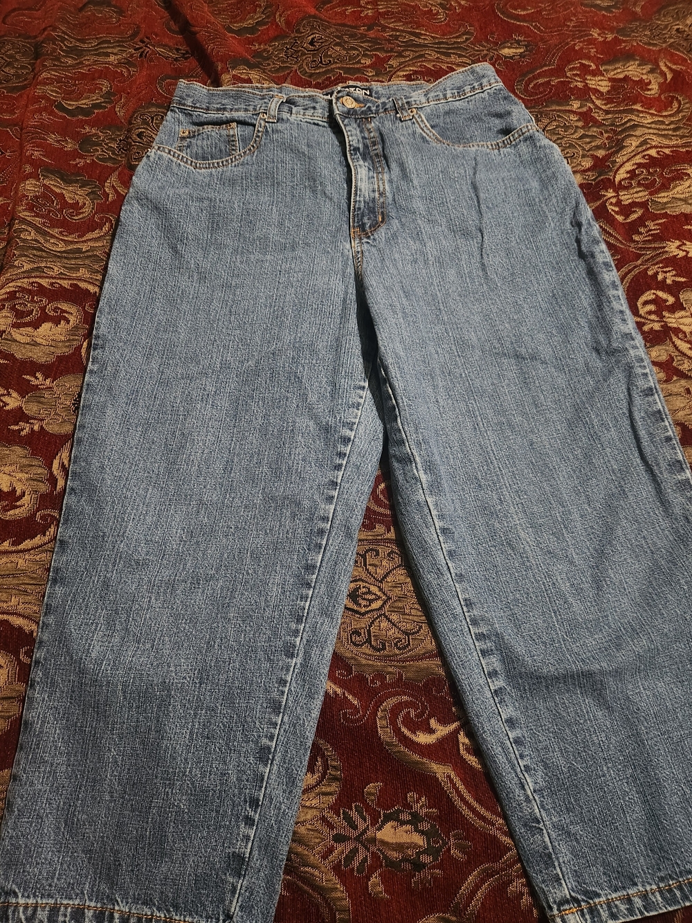 Halston Heritage Light Blue Denim Jeans